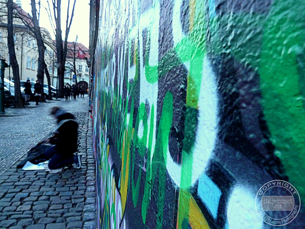 Graffiti Art - Prague,  John Lennon Wall