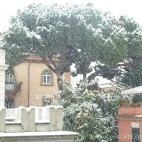 Snow in Rome