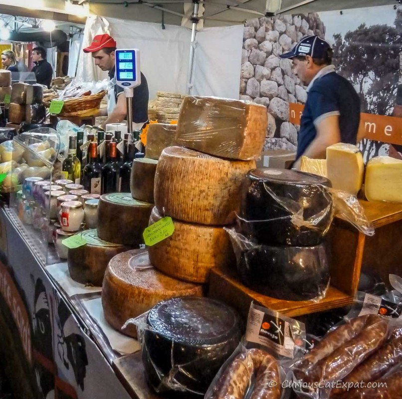 Lecco, Italy - European Market Food Festival
